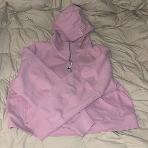 Lululemon oversized half zip scuba